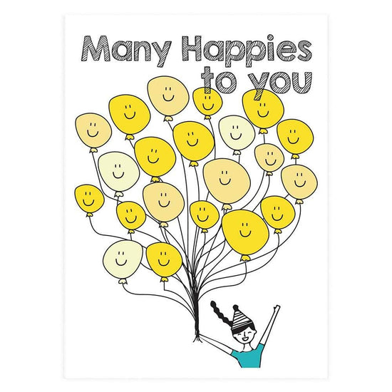 Many Happies To You Greeting Card