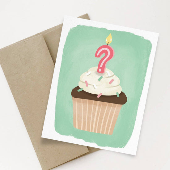 Birthday Cupcake Greeting Card