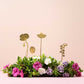 Brass Blooms Garden Set