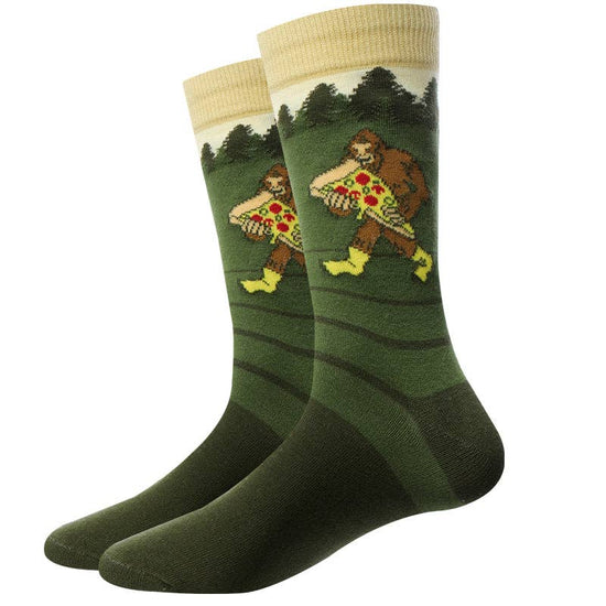 Pizza Bigfoot Socks