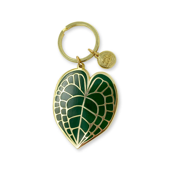 Keychain - Anthurium Clarinervium
