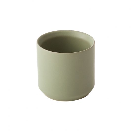 Round Green Pot