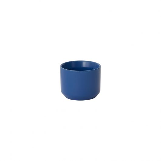 Round Blue Pot