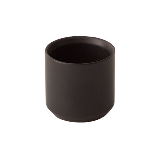 Round Black Pot