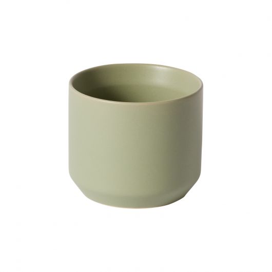 Round Green Pot