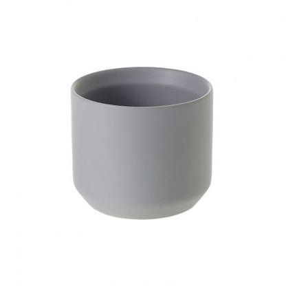 Round Grey Pot