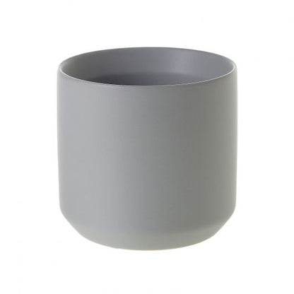 Round Grey Pot