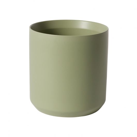 Round Green Pot