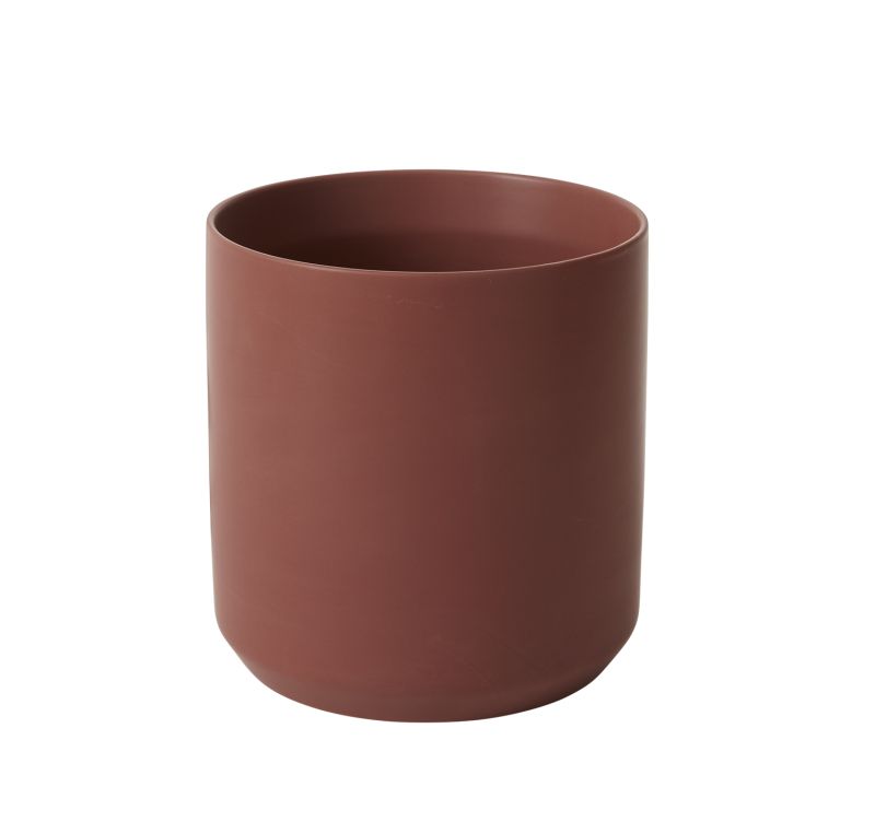 Round Brown Pot