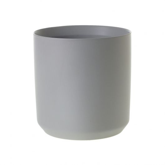 Round Grey Pot