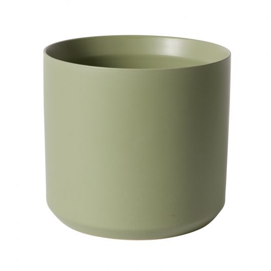 Round Green Pot