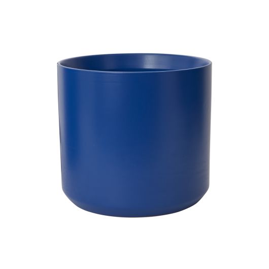 Round Blue Pot