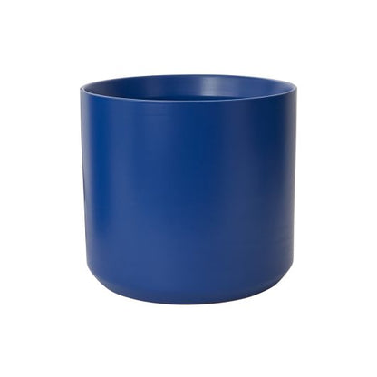 Round Blue Pot