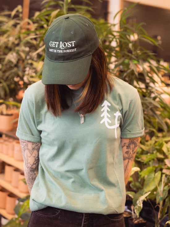 LF Plants are Cool TS  (White on Green)