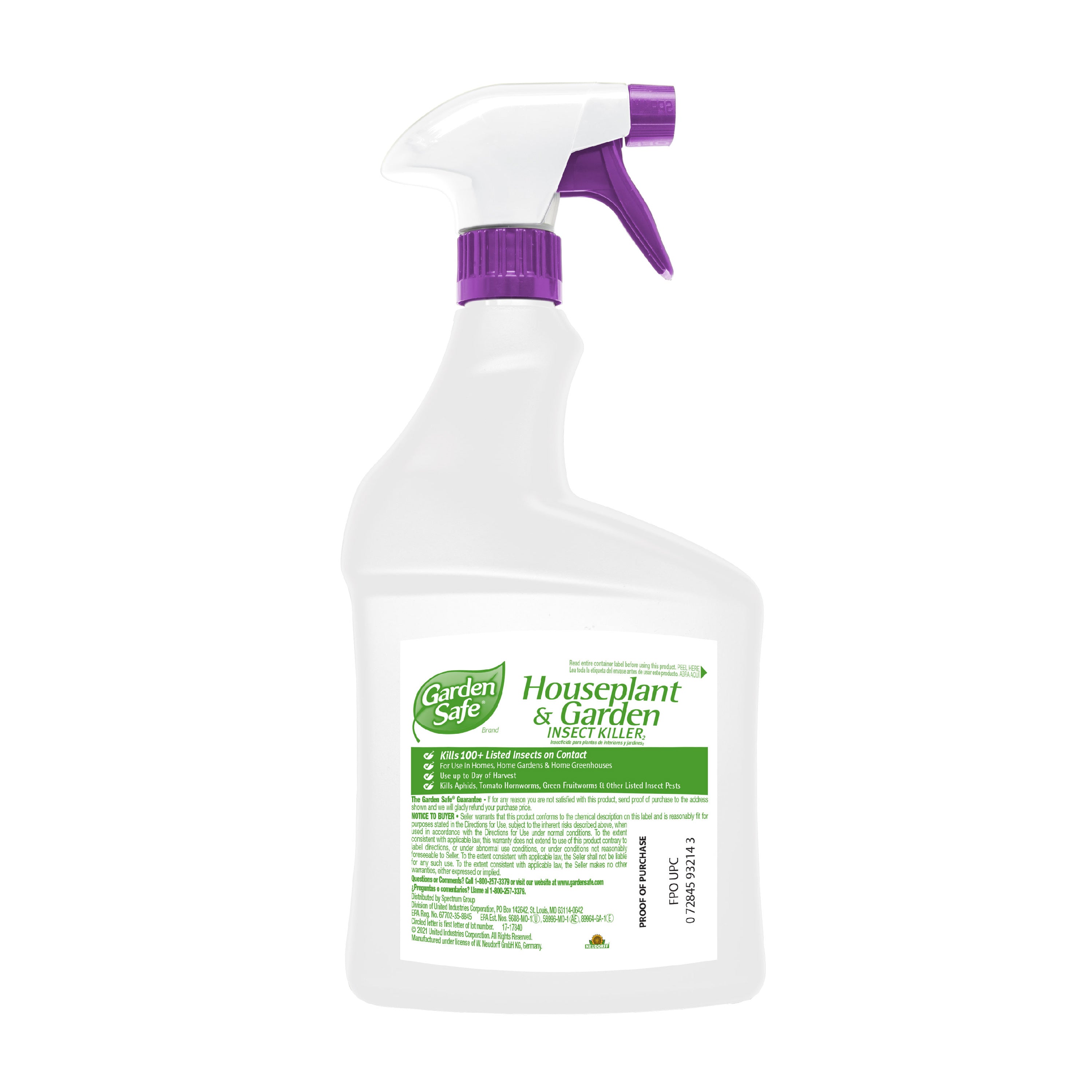 GardenSafe Houseplant &amp; Garden Insect Killer