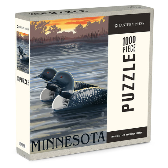 1000 PIECE PUZZLE Minnesota Loons