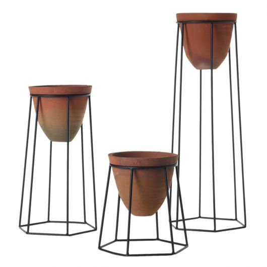 Cheyenne Plant Pot &amp; Stand