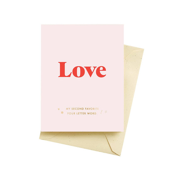 Favorite Word Love Cards