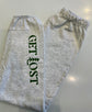 LF Sweatpants Green on Grey