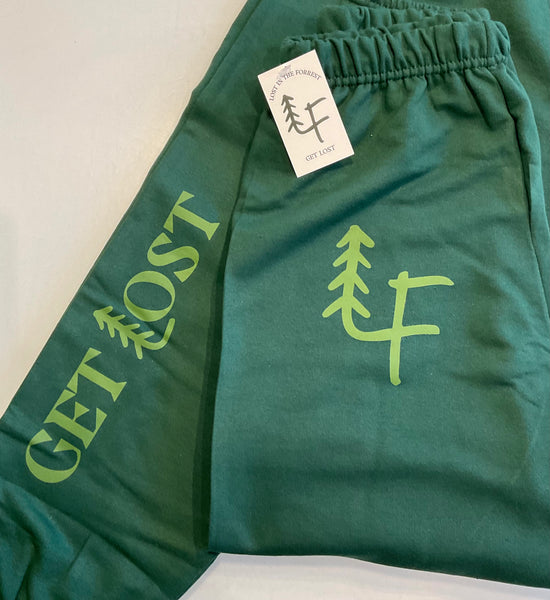 LF Sweatpants Green on Green
