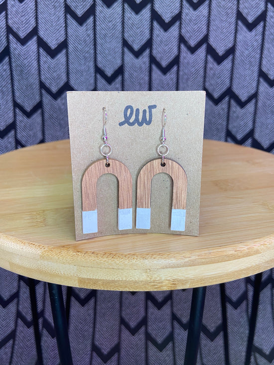 Artfully EW: Wooden Earrings